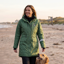 Winter Parka Jacke 11.0 I Forest I Papaya