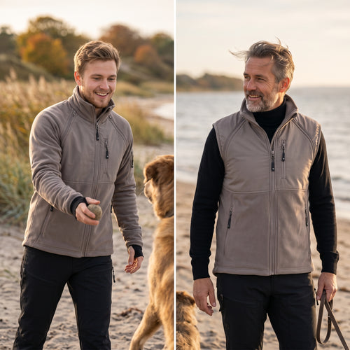 Unisex Allround Zip Shirt I Duffy I Denver I Herren