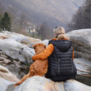 Vatteret Hundeluftervest | Sort | Obelix