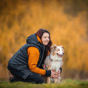 Vatteret Hundeluftervest | Sort | Obelix